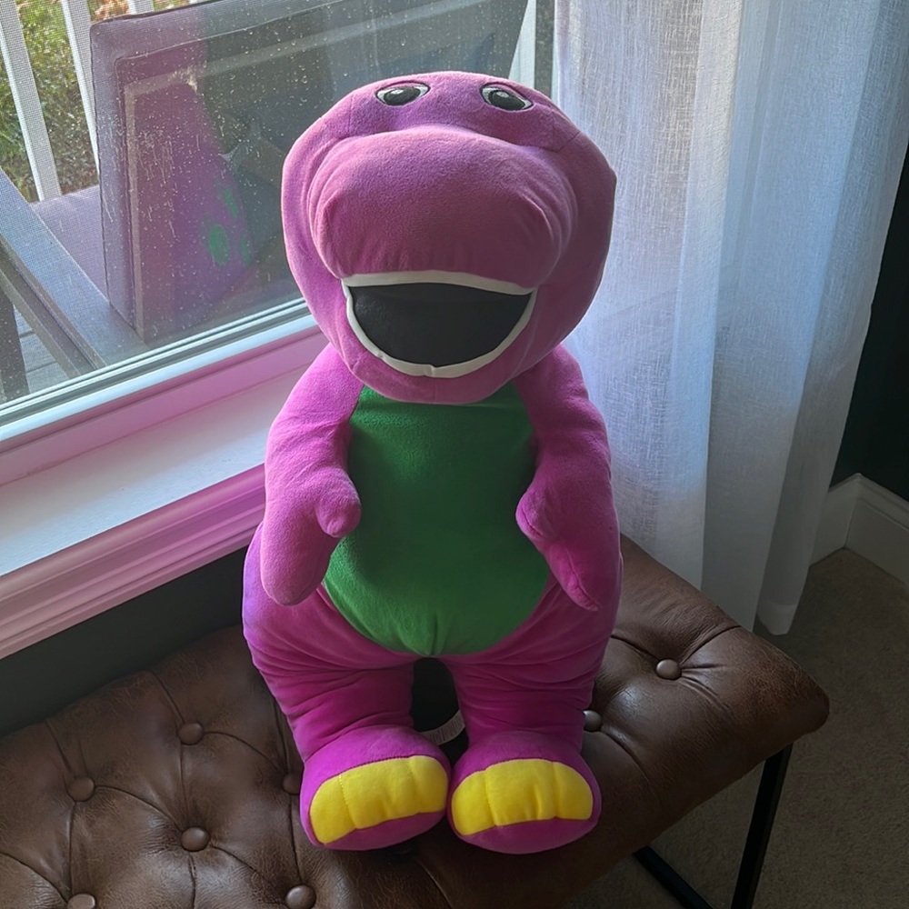 Barney Stuffed Animal (Large)